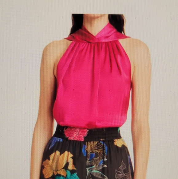 Kobi Halperin Tops - Like New Magenta Kobi Halperin blouse in size Large